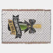 シャンパンアンドチルブランケット スローブランケット (正面)