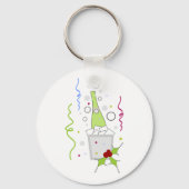 シャンパンオンアイスキラーキーチェーン キーホルダー (正面)