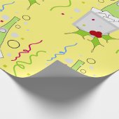 シャンパンオンアイスチラーラッピング紙 ラッピングペーパー