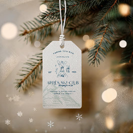 シャンパンオンアイス | エペーススキーウィンターバチェロレッテ ギフトタグ
