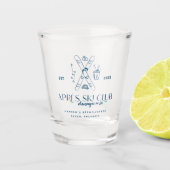 シャンパンオンアイス | エペーススキーウィンターバチェロレッテ ショットグラス (正面)