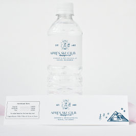 シャンパンオンアイス | エペーススキーウィンターバチェロレッテ ペットボトルラベル