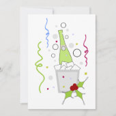 シャンパンオンアイス 招待状 (正面)