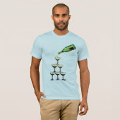 シャンパンカスケードT Tシャツ (正面フル)