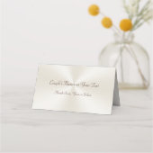 シャンパンカパーソナライズされたラー結婚ズ座席表 プレイスカード (裏面)