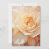 シャンパンカラーバラ結婚ズ 招待状 (裏面)