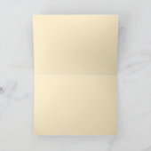 シャンパンガールアルフォンスミュシャグリーティングカード カード (内部)