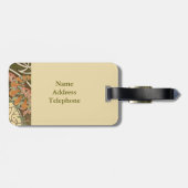 シャンパンガールアルフォンスミュシャラゲージタグ ラゲッジタグ (裏面横)