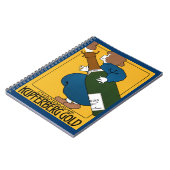 シャンパンクプフェルバーグ金ゴールド ノートブック (左側)