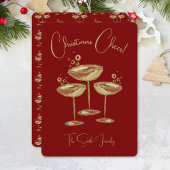 シャンパンクリスマスカード シーズンカード