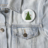 シャンパンクリスマスツリー 缶バッジ (インサイチュ)