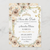 シャンパンクリームフローラSweet sixteenキンセアニラ セーブザデート (正面/裏面)