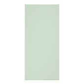 シャンパンクリーム&ミントフローラ結婚のメニューカード ラックカード (裏面)