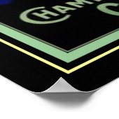 シャンパンクヴェールヴィンテージアドプリント16x20 ポスター (角)