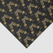 シャンパングラスがぶつかり合う 薄葉紙 (詳細)