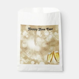 シャンパングラスで大晦日のバッグ フェイバーバッグ