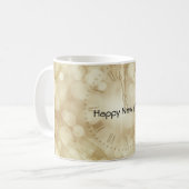 シャンパングラスで大晦日 コーヒーマグカップ (正面左)