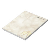 シャンパングラスで大晦日 ノートパッド (回転)