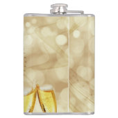 シャンパングラスで大晦日 フラスク (裏面)