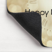 シャンパングラスで大晦日 マウスパッド (コーナー)