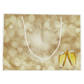 シャンパングラスで大晦日 ラージペーパーバッグ (裏面)