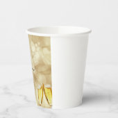 シャンパングラスで大晦日 紙コップ (左)