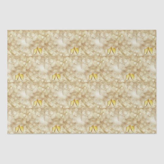 シャンパングラスで大晦日 薄葉紙 (正面)