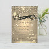 シャンパングラスツリーカンパニーパーティー 招待状 (スタンド正面)