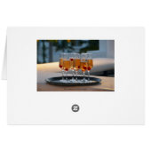 シャンパングラスパーティの招待状 (裏面横)