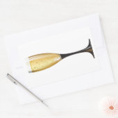 シャンパングラス ステッカー (封筒)