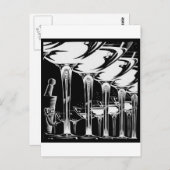 シャンパングラス ポストカード (正面/裏面)