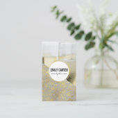 シャンパングラス 名刺 (スタンド正面)