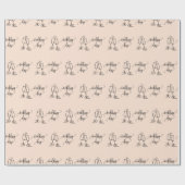 シャンパングラス  愛のロマンチックな祝杯 シームレス ラッピングペーパー (フラット)