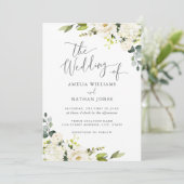 シャンパングリーンウォーター結婚カラーリーフ 招待状 (スタンド正面)