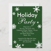 シャンパングリーン企業の招待状を飲む 招待状 (裏面)