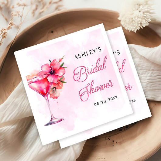 シャンパンゲブライダルシャワー スタンダードカクテルナプキン