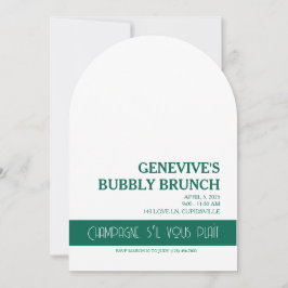 シャンパンコケット 招待状