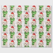 シャンパンコックポウクリスマスホリダラッピング紙 ラッピングペーパー (フラット)