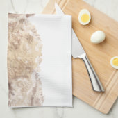 シャンパンコックポット付きキッチンタオル キッチンタオル (四つ折り)