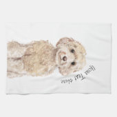 シャンパンコックポット付きキッチンタオル キッチンタオル (横)