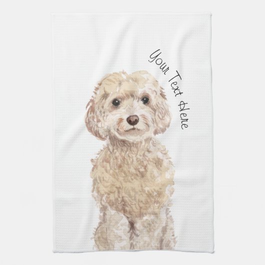 シャンパンコックポット付きキッチンタオル キッチンタオル (縦)