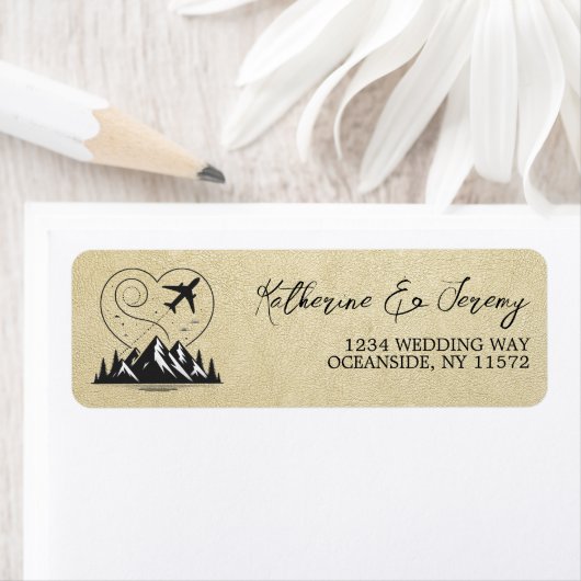 シャンパンコロラドパスポート ラベル (インサイチュ)