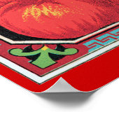 シャンパンサイダーヴィンテージアートプリント ポスター (角)