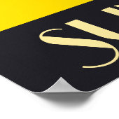 シャンパンサマーシーおもしろい ポスター (角)