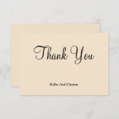 シャンパンサンキューカード (正面/裏面)