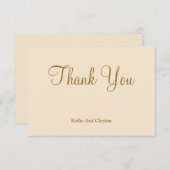 シャンパンサンキューカード (正面/裏面)