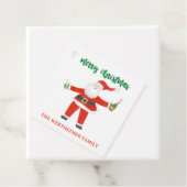 シャンパンサンタギフトラベル フェイバータグ (インサイチュ)