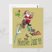 シャンパンサンタニーウジャールハガキ ポストカード (正面/裏面)