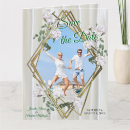 シャンパンシルク絵を描の白水色バラ カード