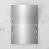 シャンパンシルバー 25周年 カード (内部)